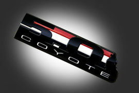 CDC 1111-3001-01 Black Emblem 5.0 Coyote  For 11-20 Mustang