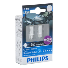 Load image into Gallery viewer, CDC 1201 Philips LED Interior Bulb T10 Bluevision 600k For 05-17 Mustang