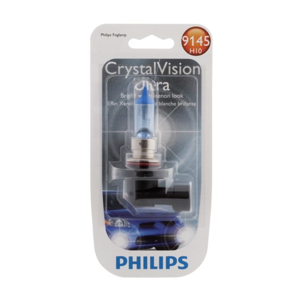 CDC 1311 Philips Crystal Vision Fog Lamp 9145 For 05-14 Mustang GT