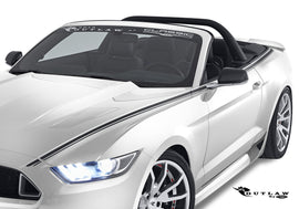 CDC 1511-3011-01 Matte Black Outlaw Stripe Package For 15-17 Mustang Convertible