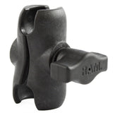 sPOD 860245 RAM Composite Short Double Socket Arm for 1 in. Balls