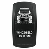 sPOD 860510 Switch Rocker JK Windshield Light Bar