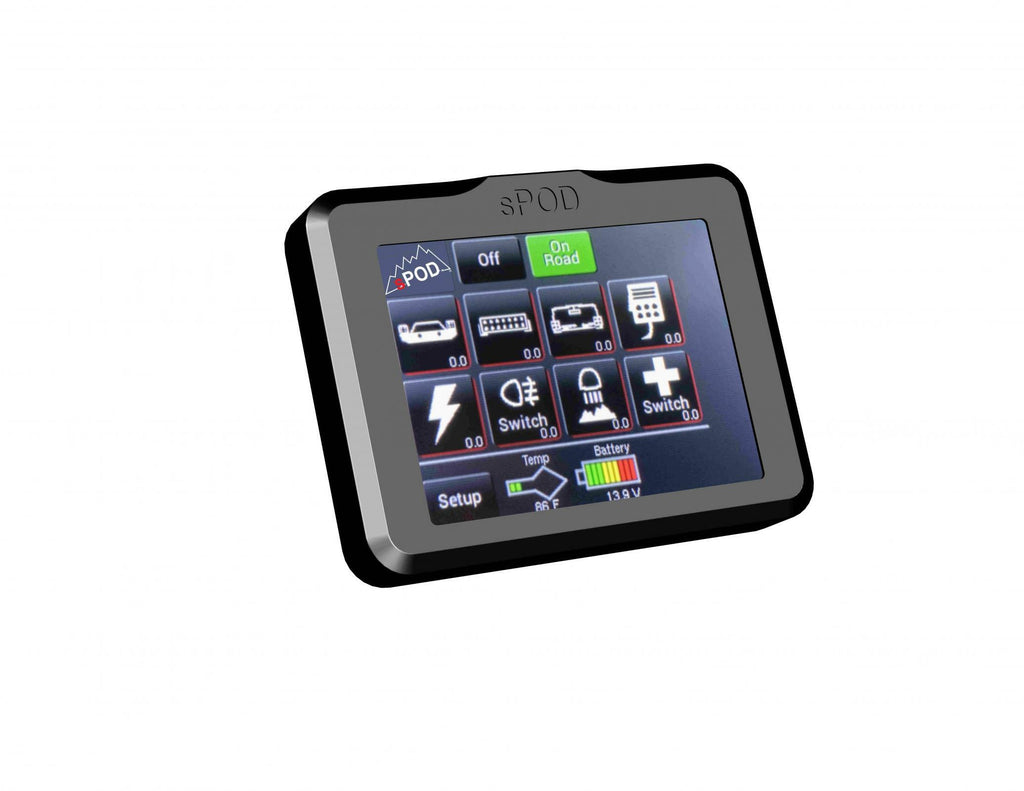 sPOD 870035 BantamX Touchscreen for Jeep JK 2007-2018