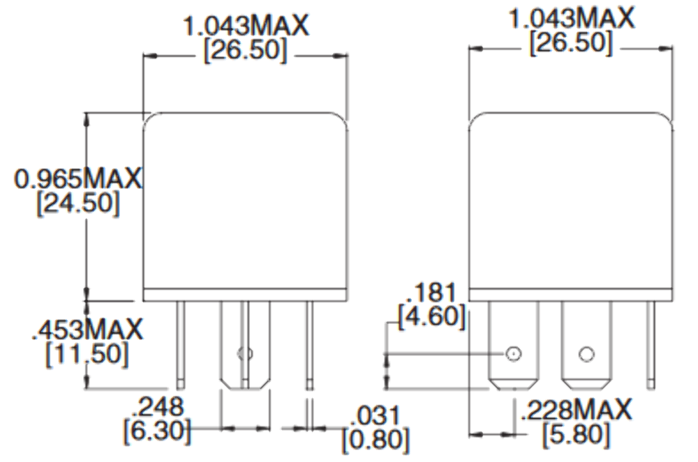 sPOD Relay 40 AMP Relay