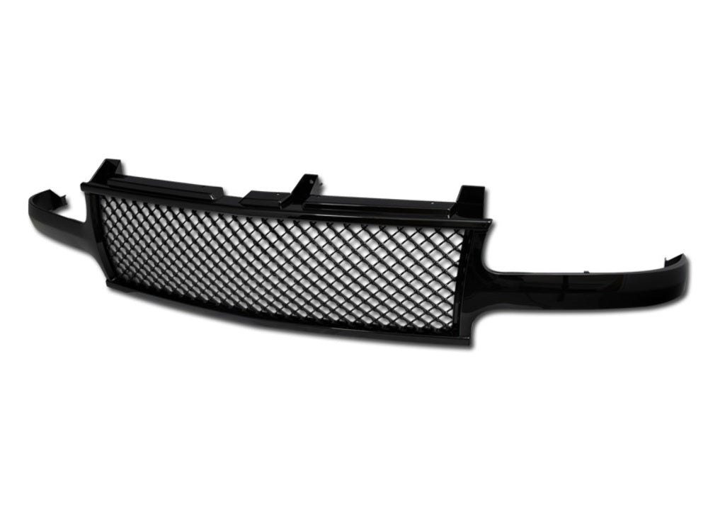 Armordillo 7147256 Gloss Black Mesh Grille For 1999-2002 Silverado 1500