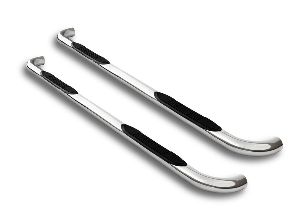 Armordillo 7151482 Polished 3" Round Step Bars For 04-12 Colorado Extended Cab