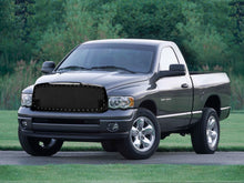 Load image into Gallery viewer, Armordillo 7161399 Gloss Black Studded Mesh Grille For 2002-2005 Ram 1500