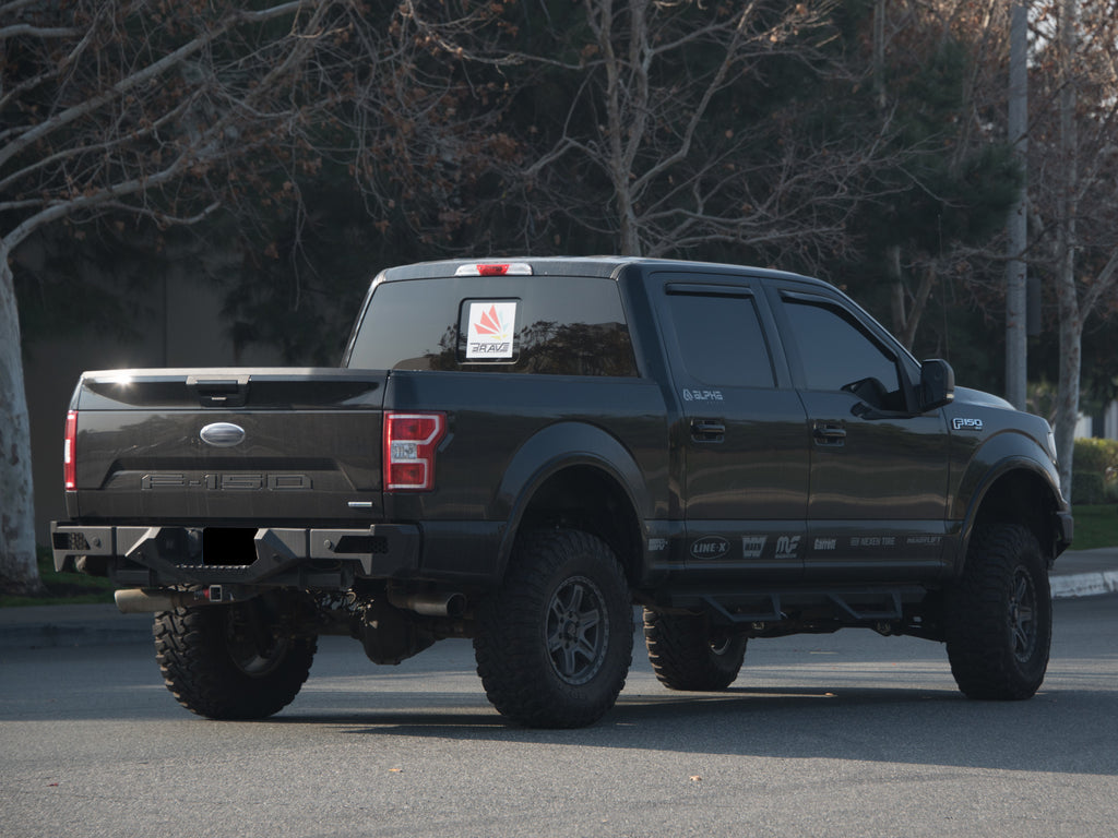 Armordillo 7161979 Matte Black Rear Bumper For 15-20 Ford F-150