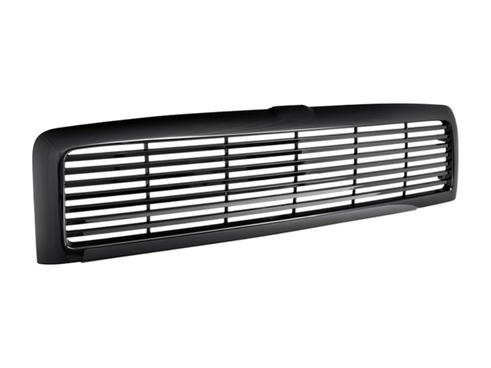 Armordillo 7168404 Gloss Black Horizontal Grille For 1994-2001 Ram 1500