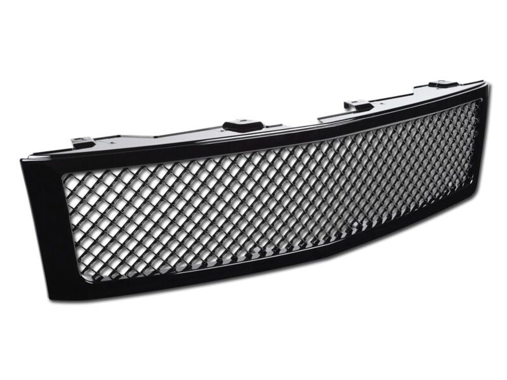 Armordillo 7169197 Gloss Black Mesh Grille For 2007-2013 Silverado 1500