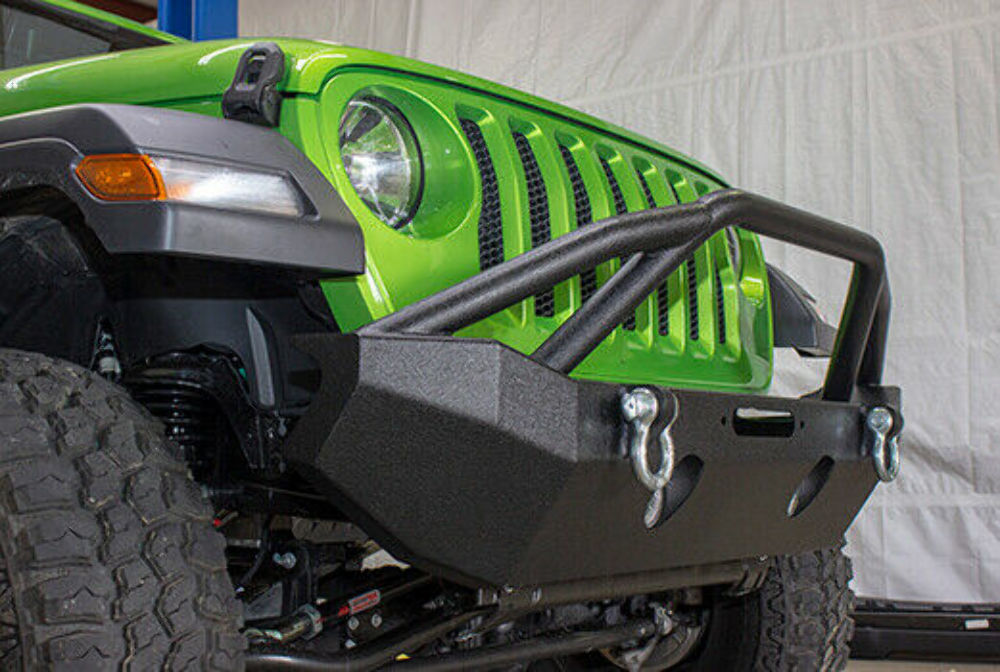 Fishbone Offroad FB22088 Mid-Width Winch Front Bumper 18-20 Wrangler JL