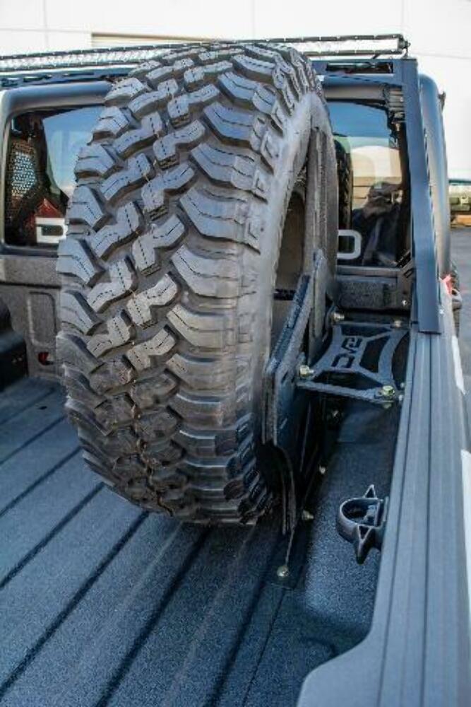 DV8 Offroad TCGL-02 Tire Carrier Fits 20-22 Gladiator