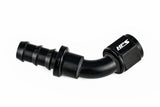 HPS 150-6004 Push-On Hose End Aluminum 60 deg