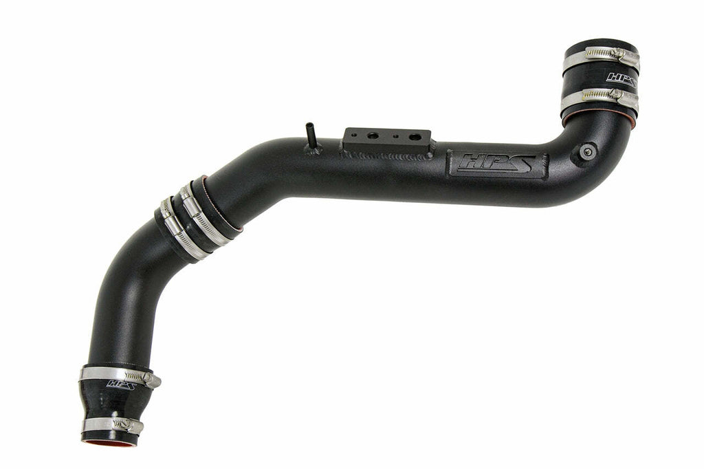 HPS 17-134WB Intercooler Pipe Aluminum Black