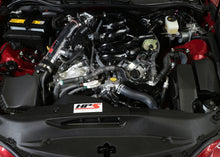 Load image into Gallery viewer, HPS 27-559WB Black Shortram Post MAF Air Intake Pipe Cool Short Ram SRI