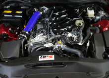 Load image into Gallery viewer, HPS 27-560BL Blue Shortram Post MAF Air Intake Pipe Cool Short Ram SRI