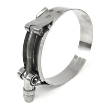 Load image into Gallery viewer, HPS Marine 316 Stainless Steel T-Bolt Hose Clamp Range 5.24&quot;-5.55&quot; Size # 127