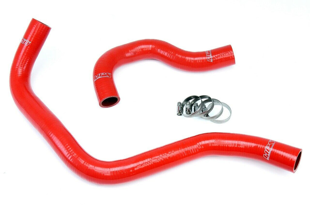 HPS 57-1002-RED Red Silicone Radiator Hose For 1990-1993 Integra B18 B20