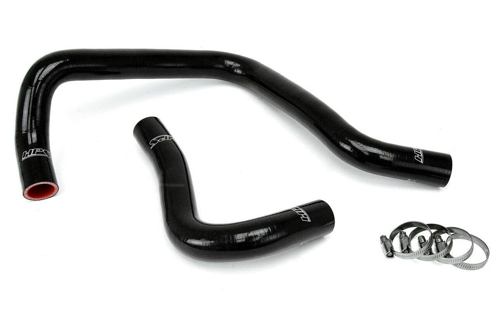 HPS 57-1003-BLK-1 Black Silicone Radiator Hose For 94-01 Integra LS RS GS GSR