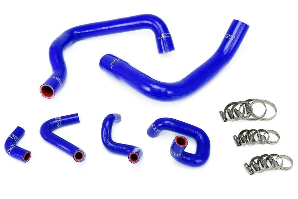 HPS Blue Silicone Radiator/Heater Hose For 1986-1993 Mustang GT / Cobra