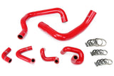 HPS 57-1010-RED Red Silicone Radiator/Heater Hose For 86-93 Mustang GT / Cobra