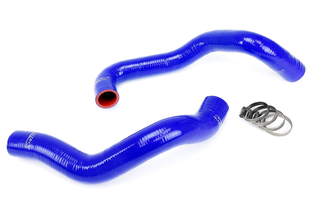 HPS 57-1011-BLUE Blue Silicone Radiator Hose For 1994-1995 Mustang GT / Cobra