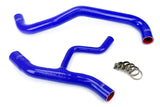 HPS 57-1012-BLUE Blue Silicone Radiator Hose For 2002-2004 Mustang GT