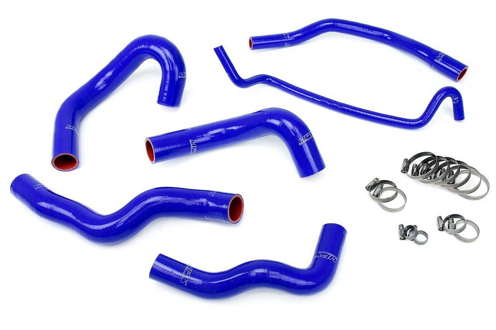 HPS 57-1013-BLUE Blue Silicone Radiator Hose For 2005-2006 Mustang V8