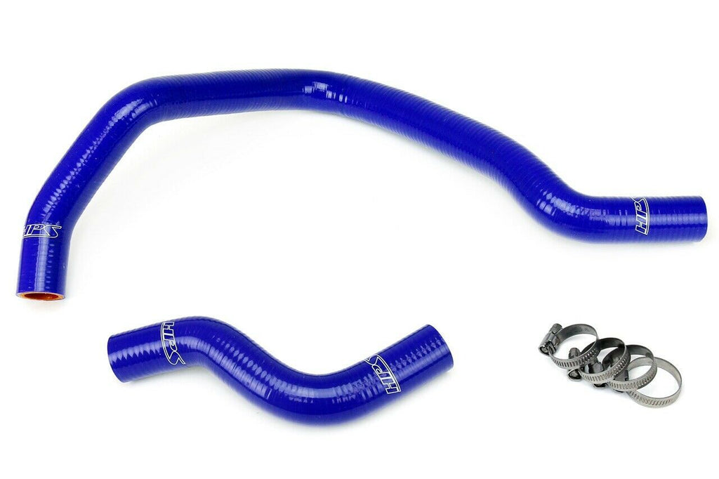 HPS 57-1018-BLUE-2 Blue Silicone Radiator Hose For 93-97 Del Sol SOHC D15 D16