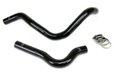 HPS 57-1019-BLK-1 Black Silicone Radiator Hose For 1992-2000 Civic with B16