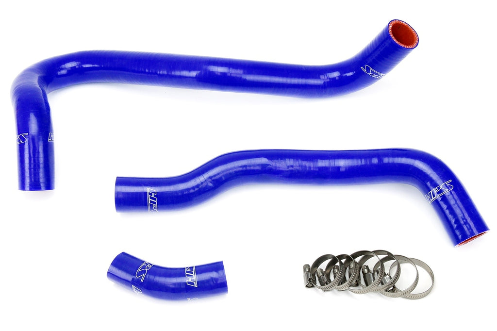 HPS 57-1021-BLUE Blue Silicone Radiator Hose For 2006-2011 Civic Si