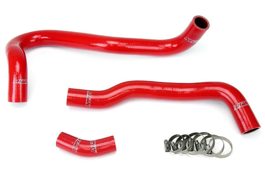 HPS 57-1021-RED Red Silicone Radiator Hose For 2006-2011 Civic Si