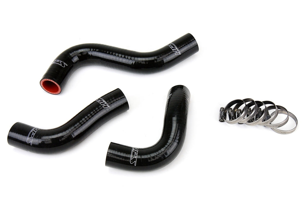 HPS 57-1029-BLK Black Silicone Radiator Hose For 1990-1993 Miata