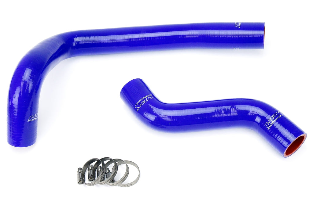 HPS 57-1035-BLUE Blue Silicone Radiator Hose For 1993-1997 RX7 FD3S