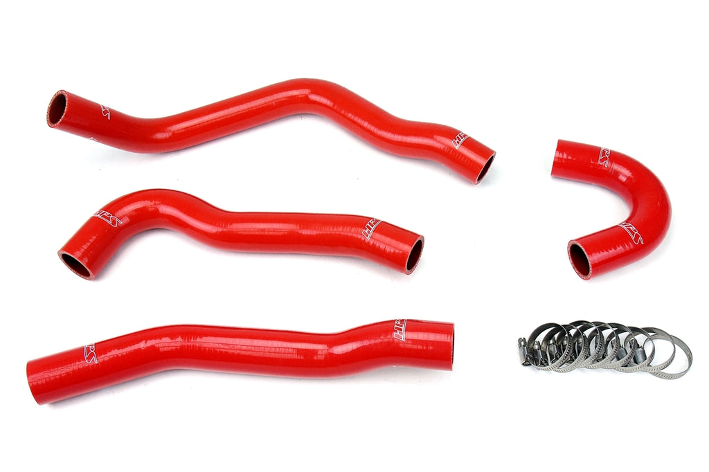 HPS 57-1043-RED Red Silicone Radiator Hose For Lancer EVO 10