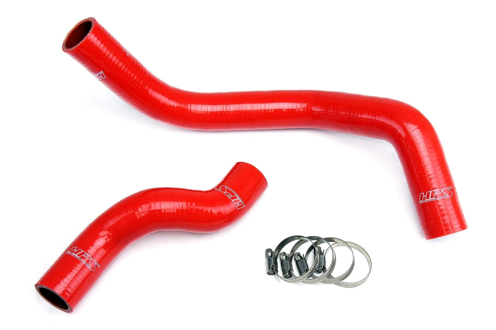 HPS 57-1045-RED Red Silicone Radiator Hose For 1989-1998 240SX with SR20DET