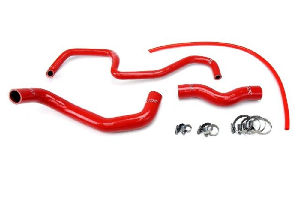 HPS 57-1048-RED-2 Red Silicone Radiator Hose For 2003-2006 350Z