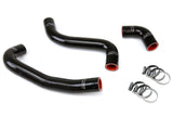 HPS 57-1059-BLK Black Silicone Radiator Hose For 2004-2007 xB