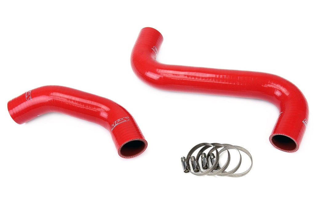 HPS 57-1061-RED Red Silicone Radiator Hose For 2001-2007 WRX / STI