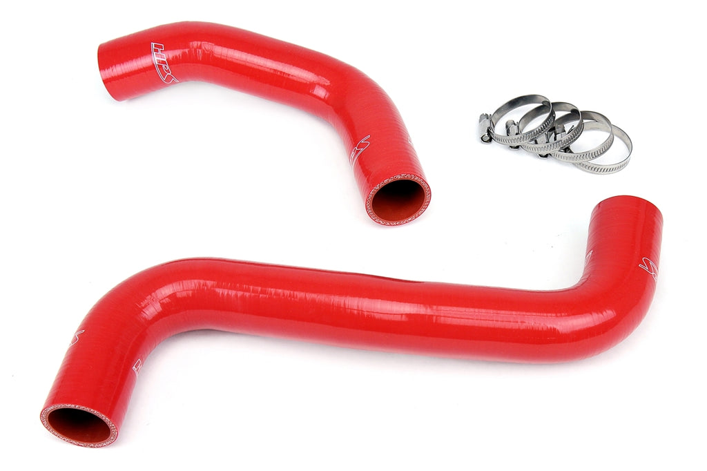 HPS 57-1064-RED Red Silicone Radiator Hose For 08-21 2.5L Turbo WRX / STI