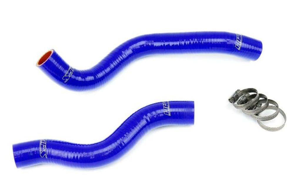 HPS 57-1200-BLUE Blue Silicone Radiator Hose For 2012-2015 Civic Non Si 1.8L