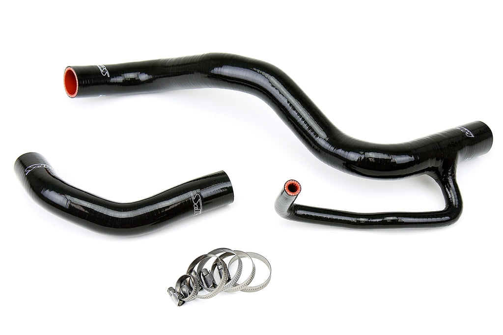 HPS 57-1201-BLK Black Silicone Radiator Hose For 2011-2015 tC