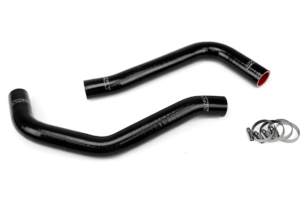 HPS 57-1206-BLK Black Silicone Radiator Hose For 2007-2014 FJ Cruiser