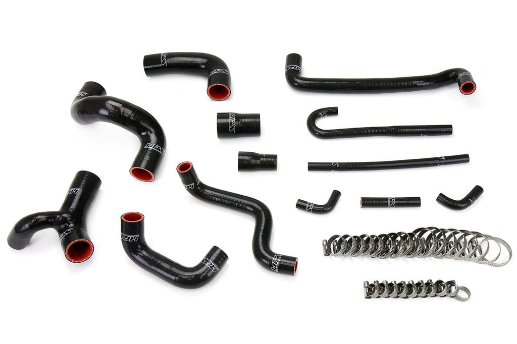 HPS Black Silicone Radiator/Heater Hose For 1988-1991 E30 M3 Left Hand Drive