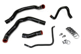 HPS 57-1211-BLK Black Silicone Radiator Hose For 2002-2008 Cooper S Supercharged