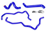 HPS Blue Radiator Hose Kit For 07-11 Wrangler JK Unlimted 3.8L V6 Left Hand Drv