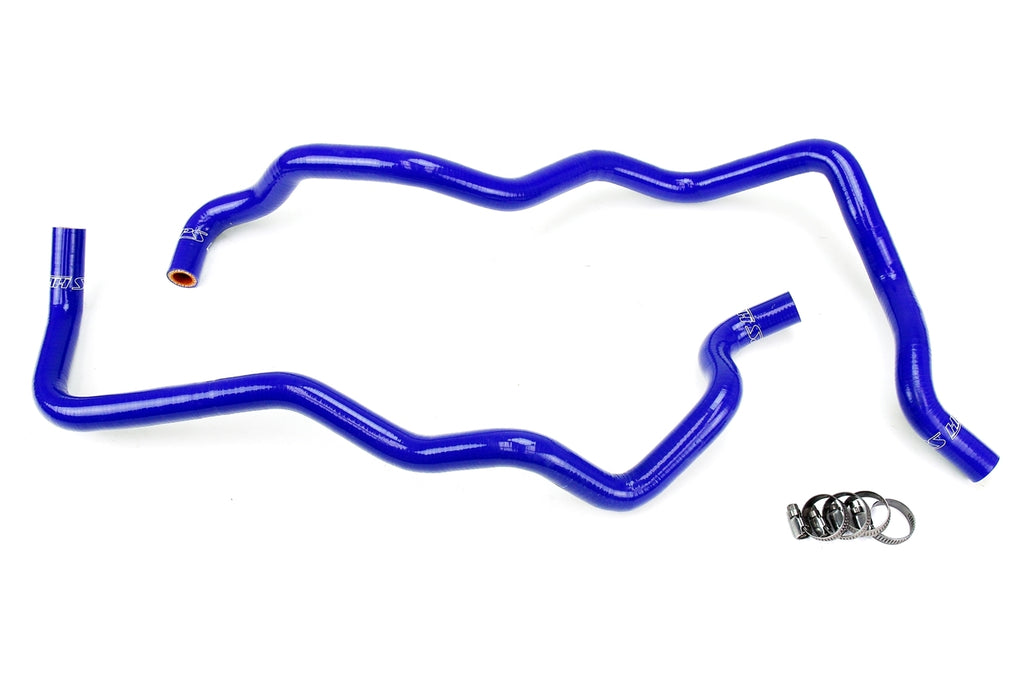 HPS Blue Heater Hose For 2007-2011 Wrangler JK & Unlimted 3.8L V6