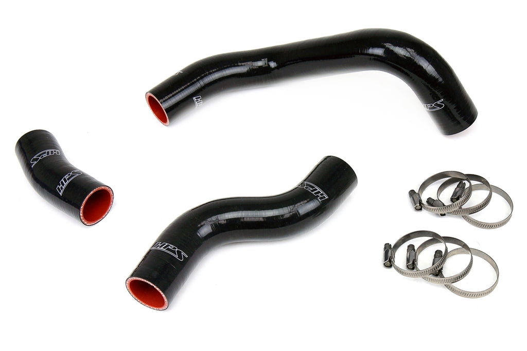 HPS 57-1226-BLK-2 Black Silicone Radiator Hose For 2013-2020 BRZ