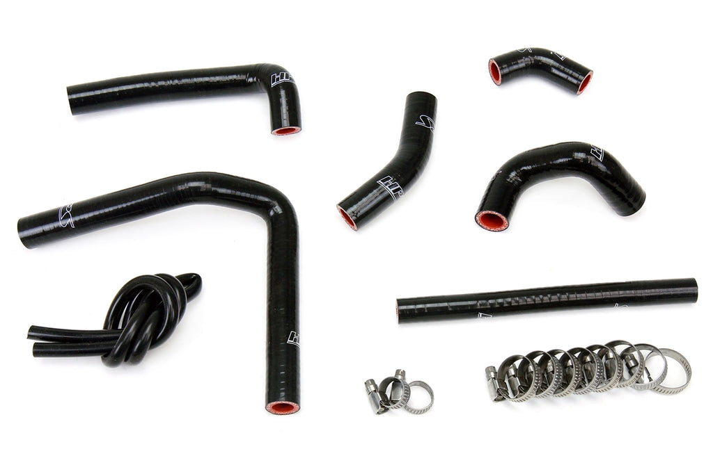 HPS 57-1233-BLK Black Silicone Radiator Hose For 2002-2007 CR250R