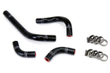 HPS 57-1234-BLK-2 Black Silicone Radiator Hose For 2004-2009 CRF250X